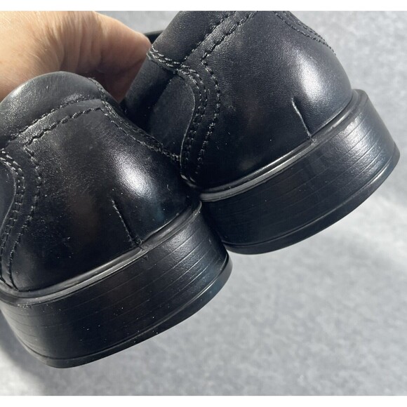 Ecco New Jersey Loafers Mens Size 7/7.5 Slip On Dress Shoes Black Leather 41 EU - Picture 14 of 16
